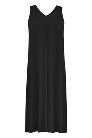 Live Unlimited Black Jersey Relaxed Midaxi Dress - Image 4 of 4