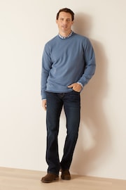 Ariat Blue Tedstock Sweatshirt - Image 4 of 4