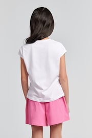 U.S. Polo Assn. Girls Ombre Bermuda Shorts & T-Shirt Set - Image 3 of 9