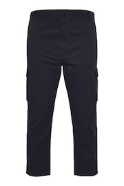 BadRhino Big & Tall Blue Stretch Cargo Trousers - Image 3 of 3
