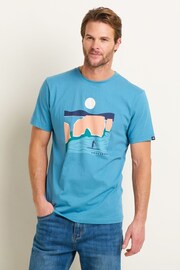 Brakeburn Blue Old Harry T-Shirt - Image 1 of 4