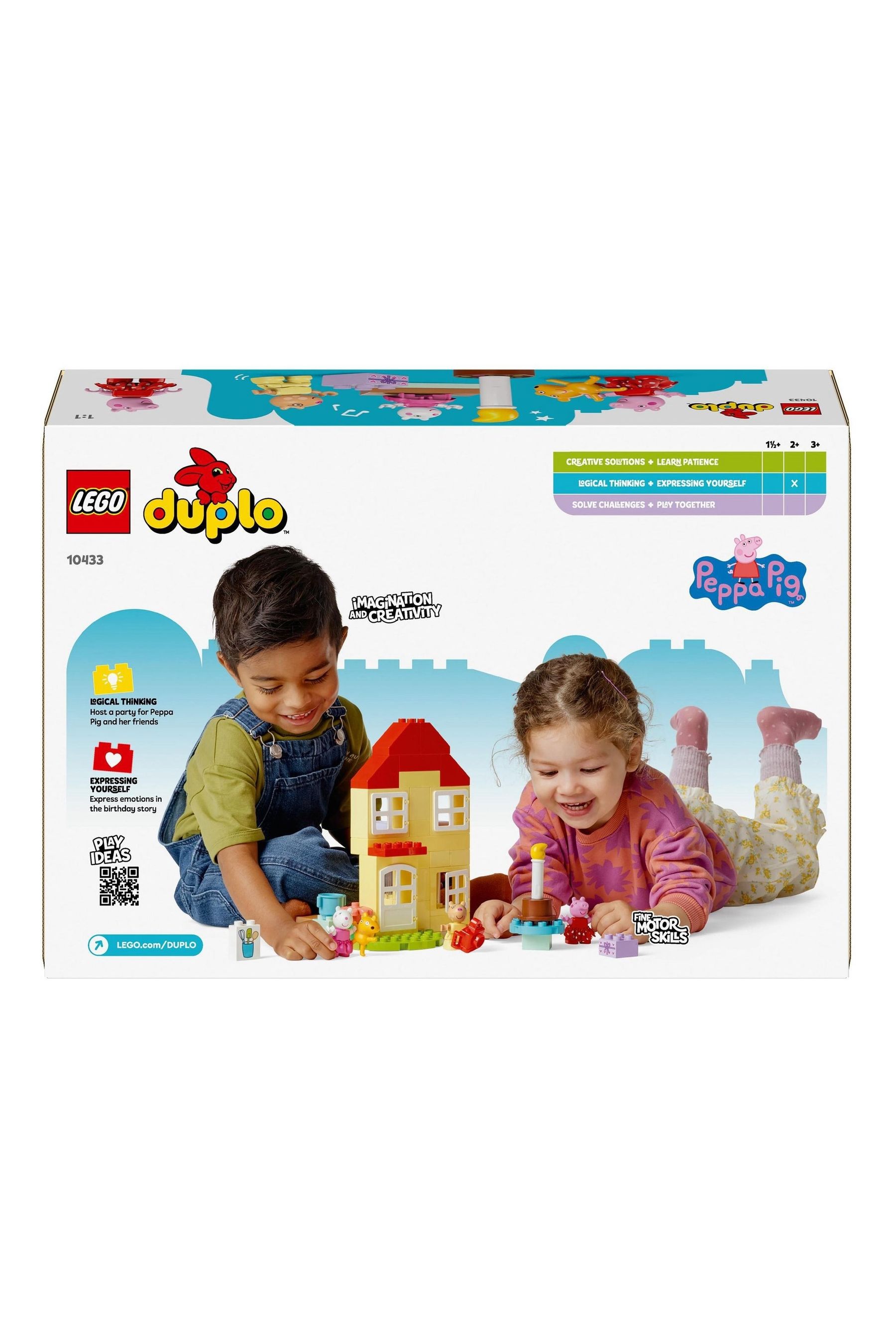 Buy LEGO DUPLO Peppa Pig Birthday House Playset from the Next UK online shop