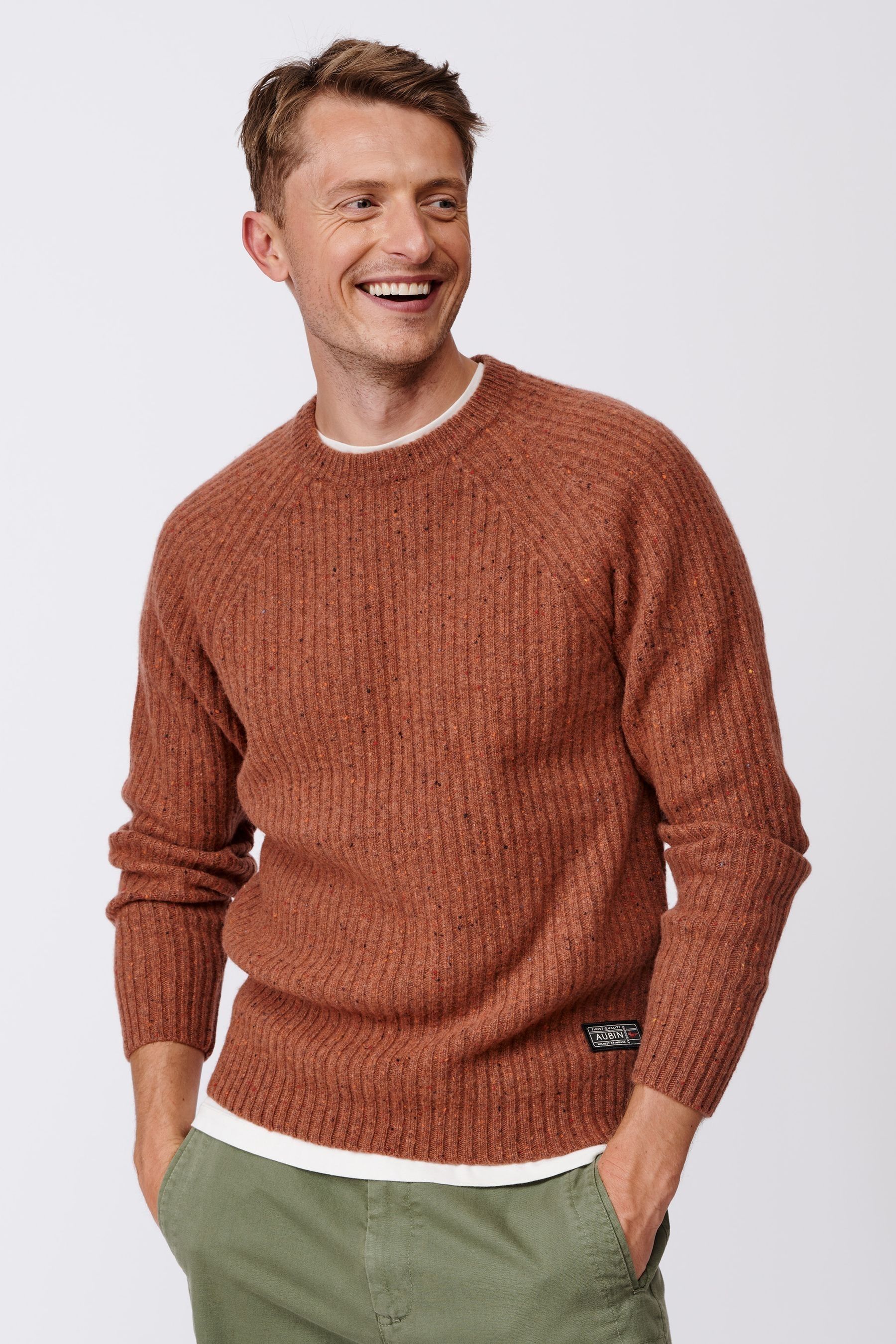 Buy Aubin Tay Fisherman Wool Jumper from the Next UK online shop