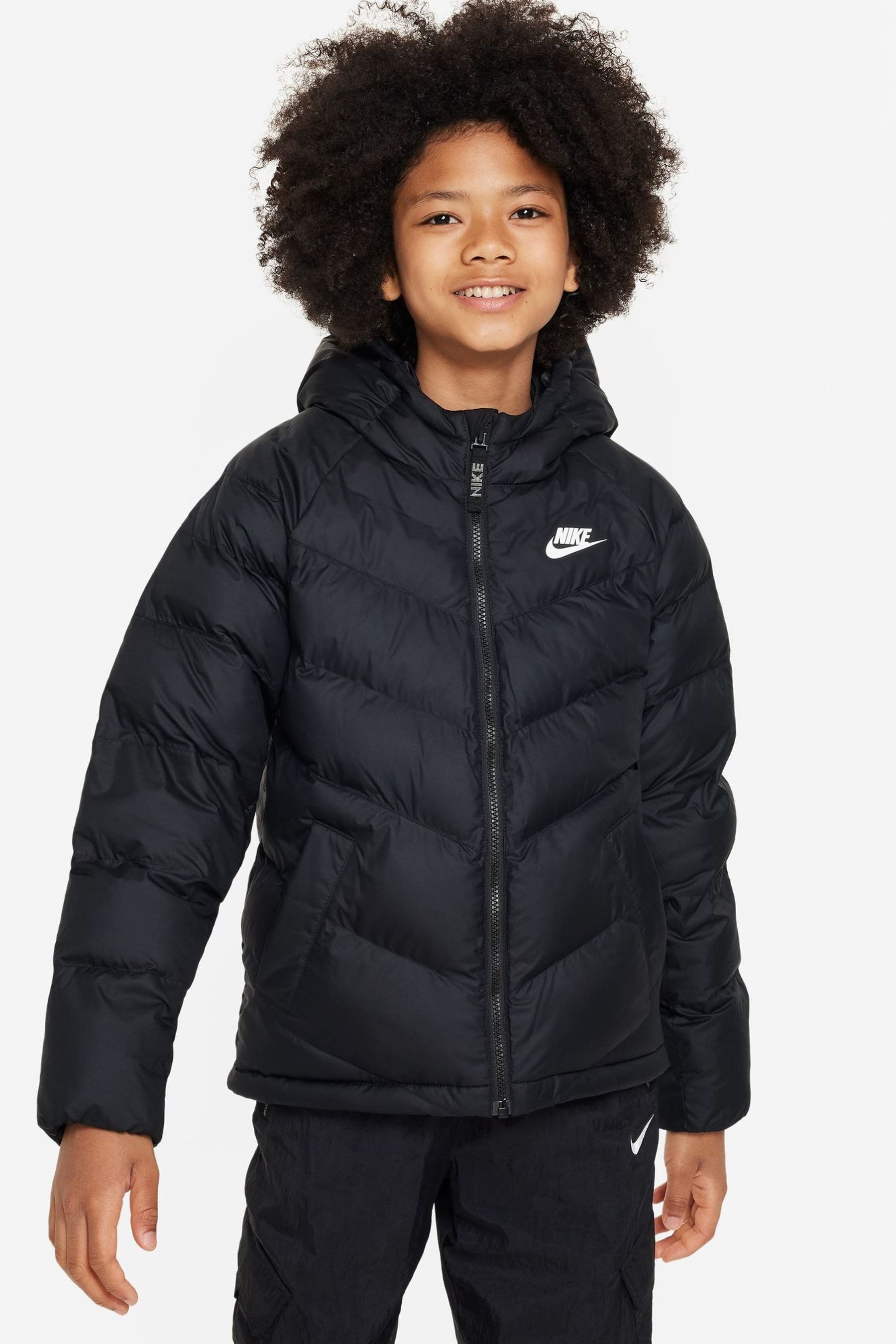 Nike synthetic jacket on sale