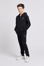 U.S. Polo Assn. Boys Double Horsemen Zip Hoodie - Image 2 of 8