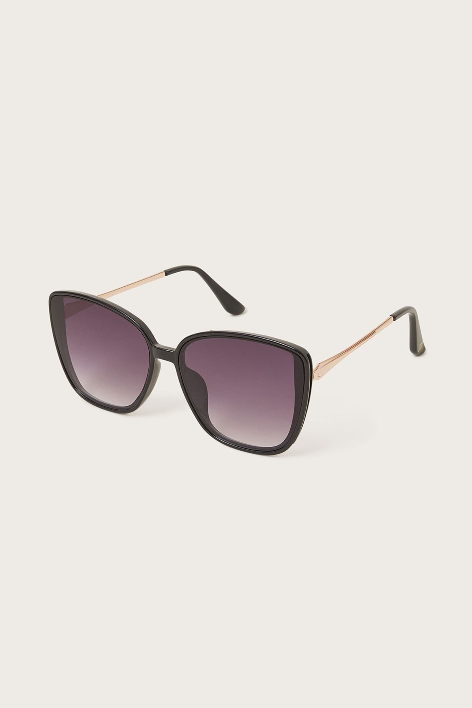 Monsoon Black Oversized Frame Sunglasses - Image 1 of 2