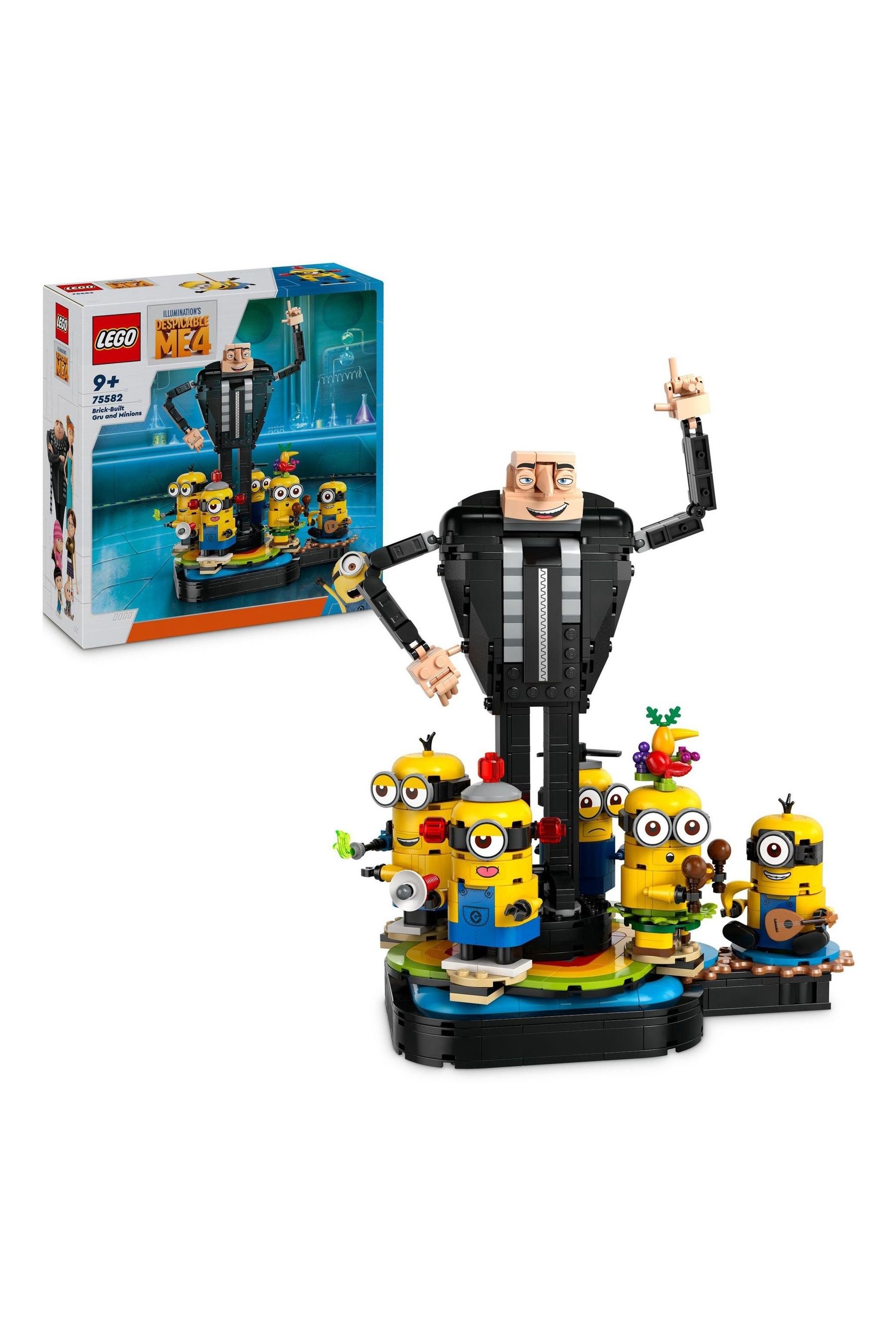 Buy LEGO Despicable Me BrickBuilt Gru and Minions from the Next UK online shop