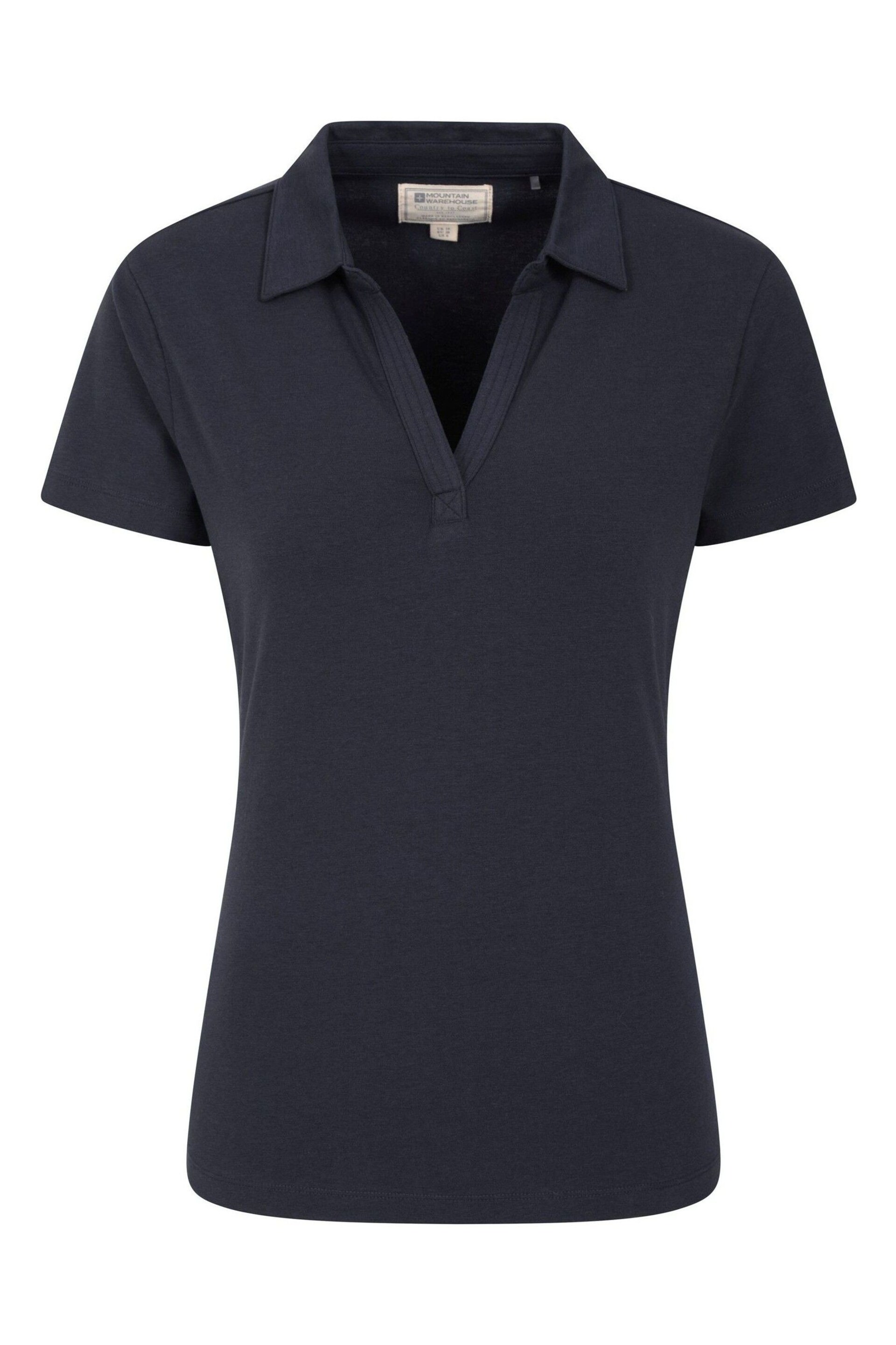 Mountain Warehouse Blue Womens UV Polo Shirt - Image 1 of 4