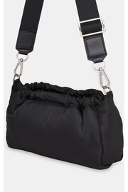 Whistles Benny Drawstring Crossbody Black Bag - Image 3 of 6