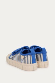 KIDLY Stripe Canvas Trainers - Image 3 of 4