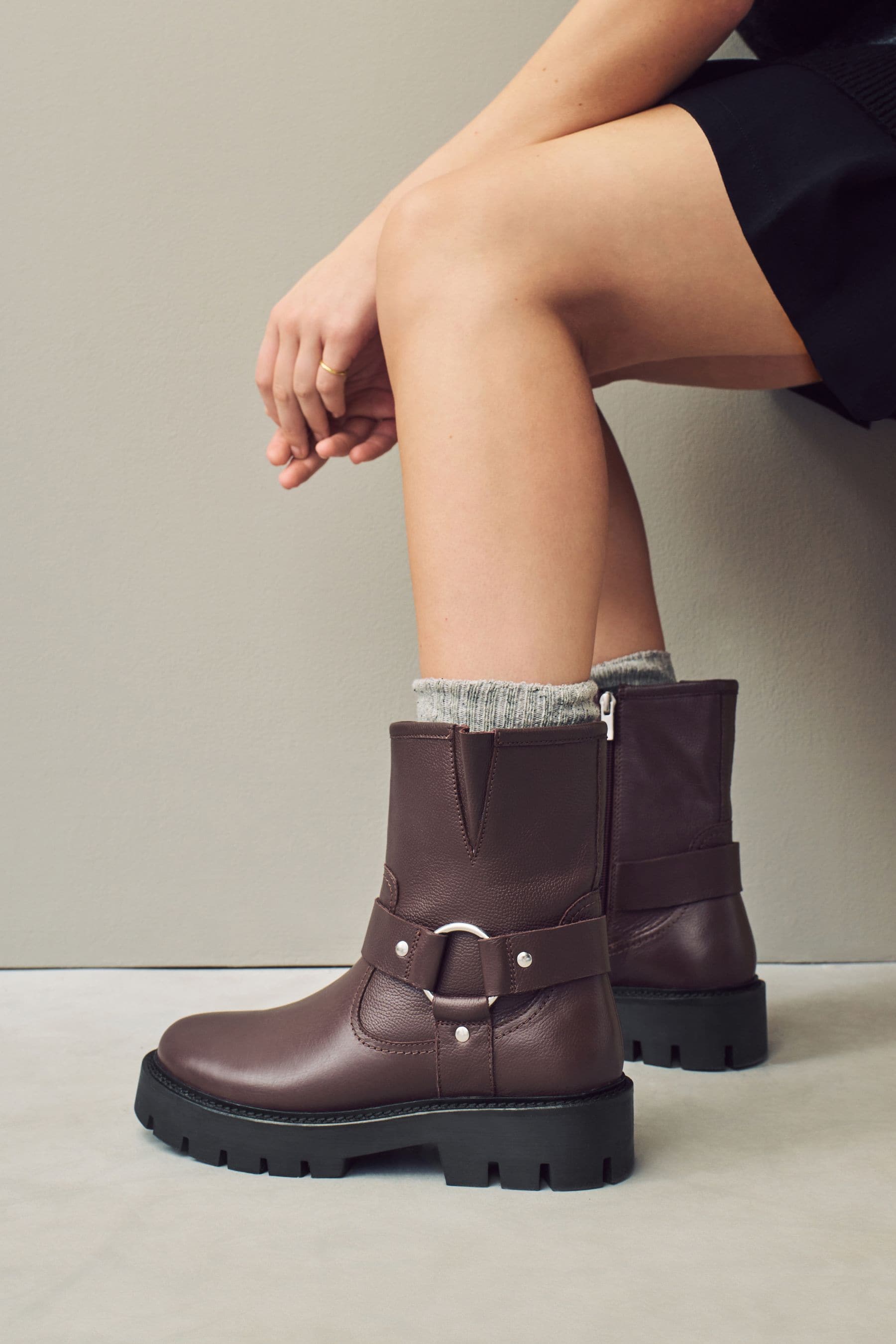 Burgundy leather ankle boots uk cheap