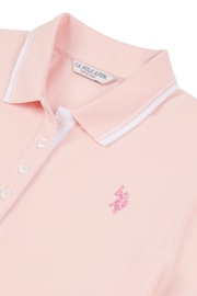 U.S. Polo Assn. Womens Regular Fit Pique Polo Shirt - Image 7 of 7