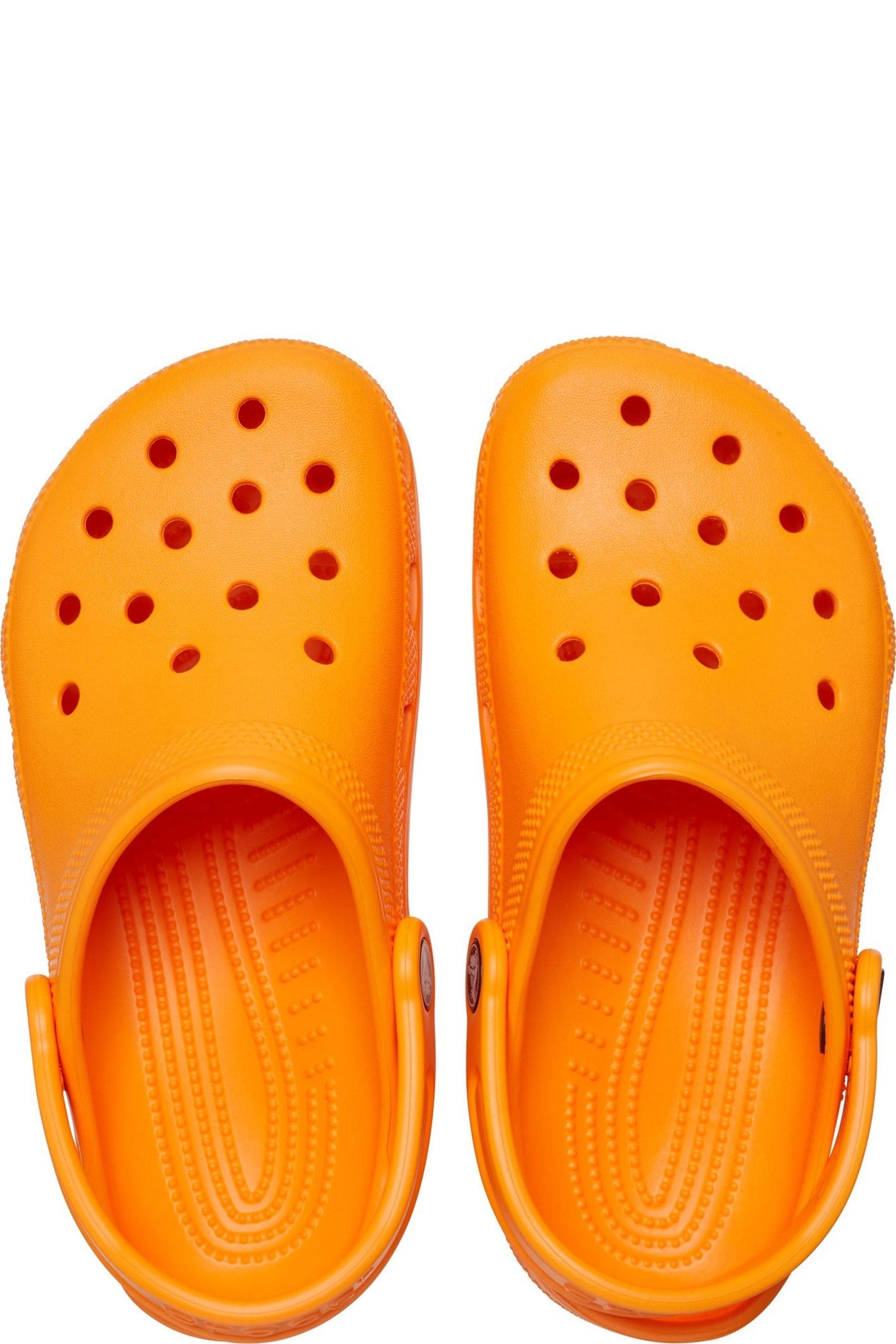Crocs Orange Classic Kids Unisex Clogs