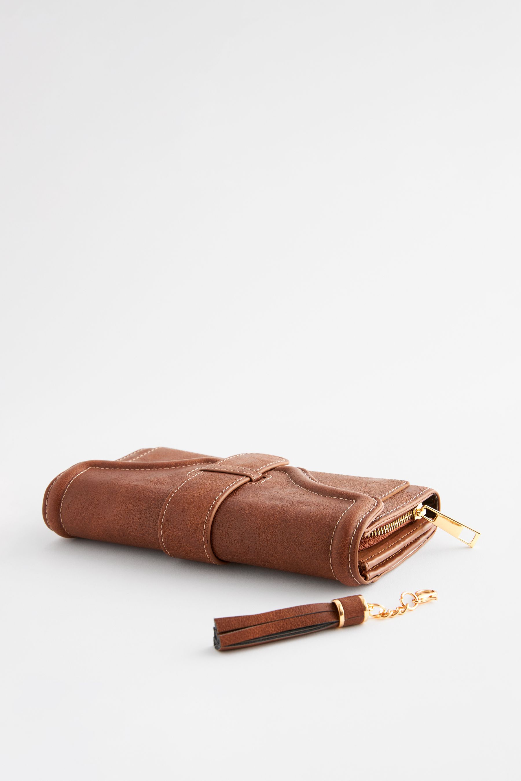 Buy Tan Brown Foldover Purse from the Next UK online shop