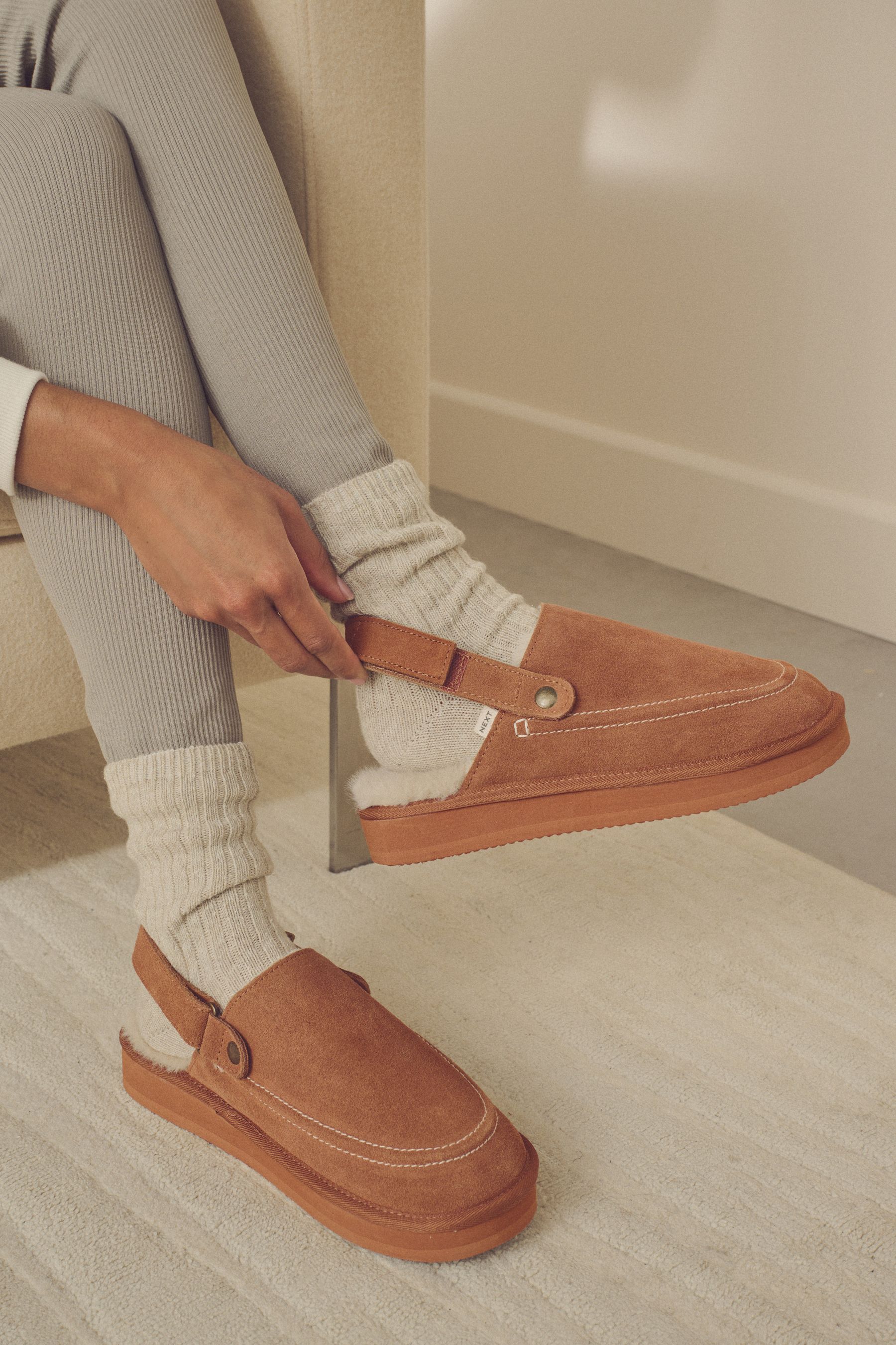 Next leather slippers new arrivals
