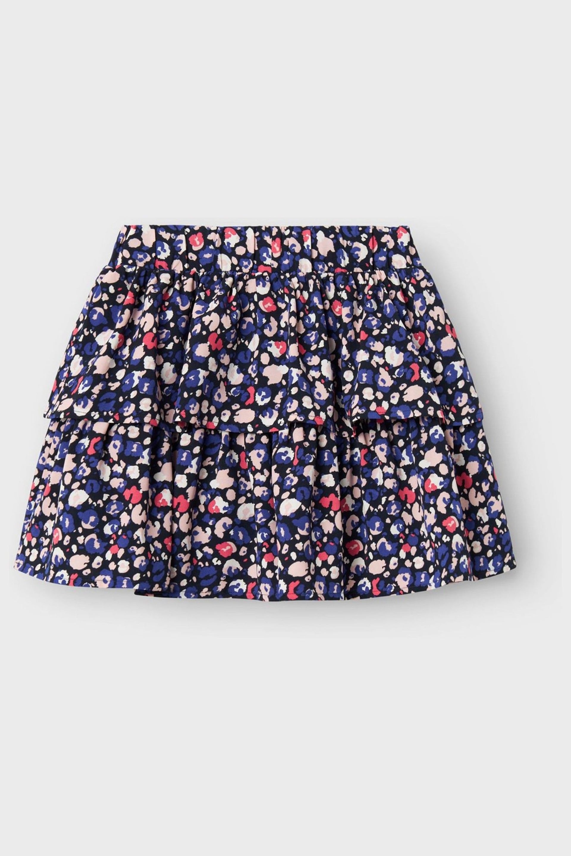 Name It Blue Printed Skirt - Image 1 of 3