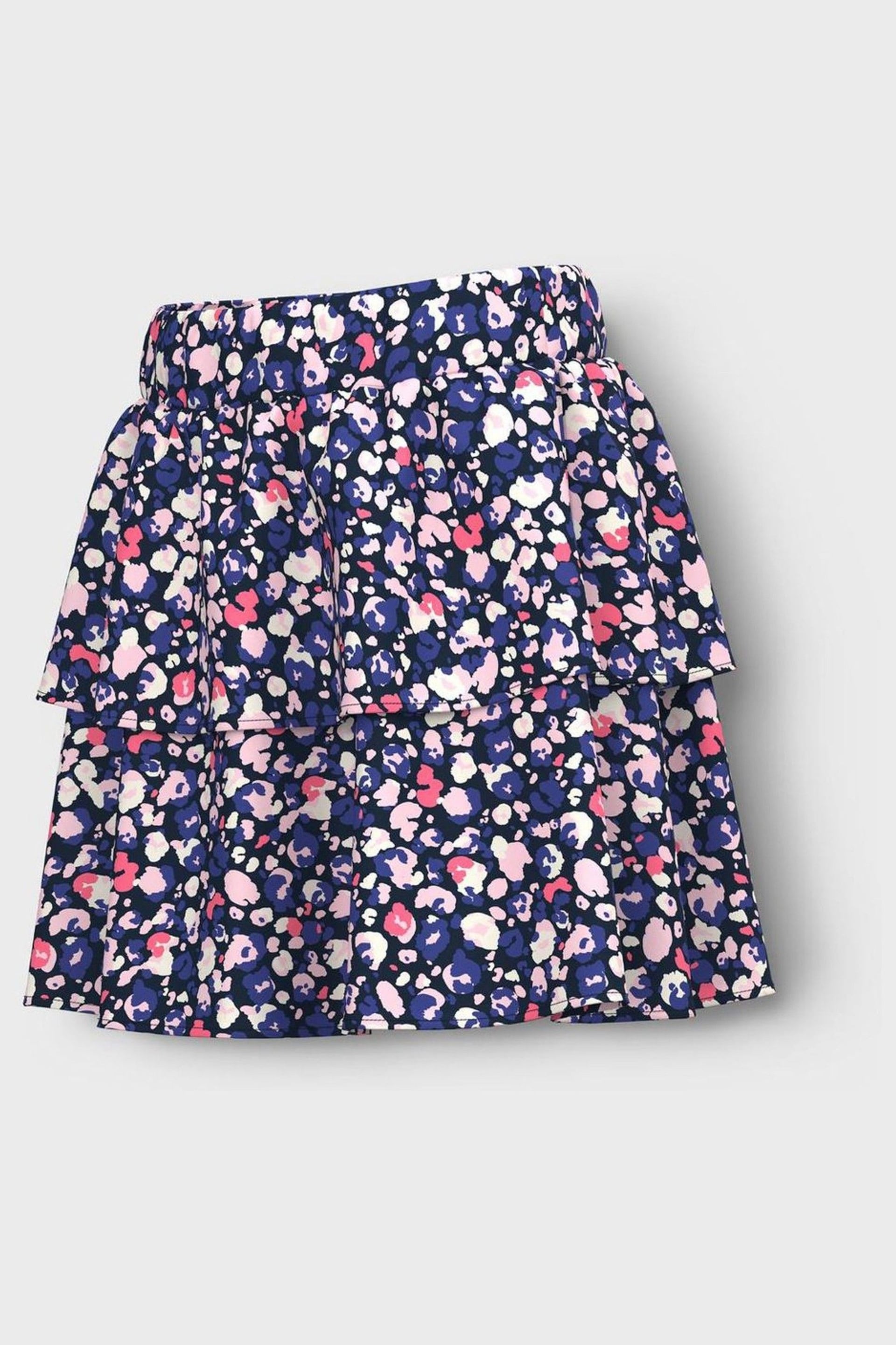 Name It Blue Printed Skirt - Image 3 of 3