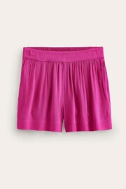 Boden Pink Crinkle Shorts - Image 5 of 5