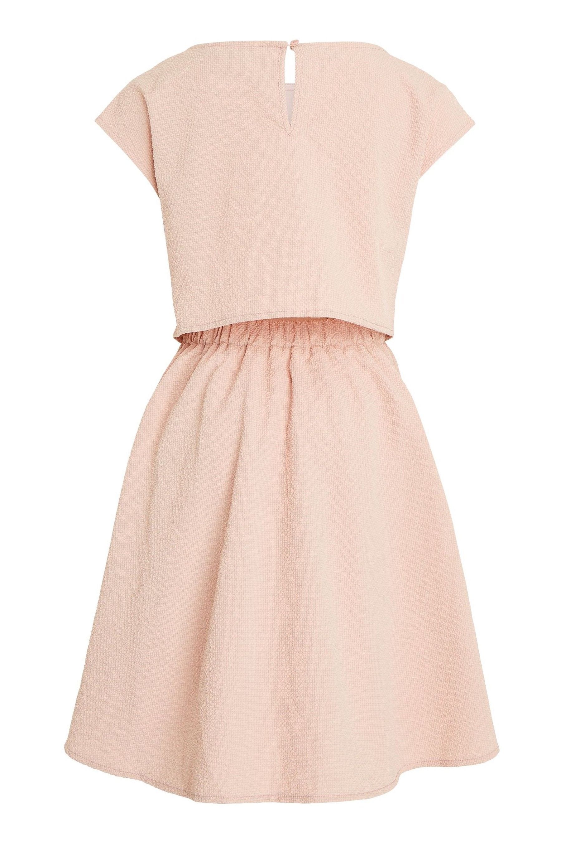 Anne klein seersucker fit & flare dress clearance