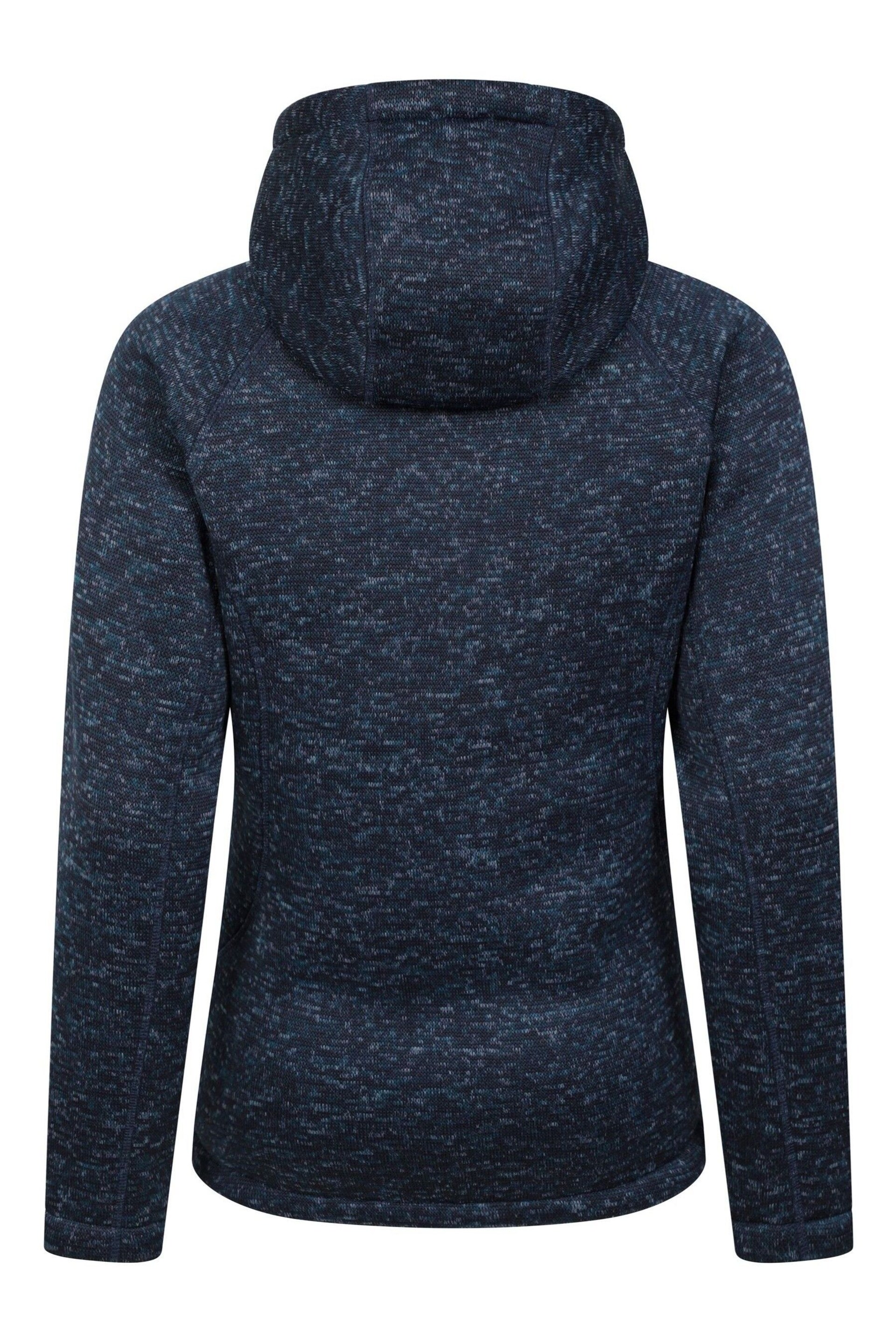 Mountain Warehouse Navy Blue Nevis Sherpa Lined Hoodie - Image 3 of 5
