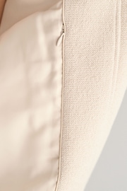 GANT Cream Textured Varsity Jacket - Image 8 of 8