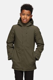 Regatta Green Junior Yewbank Waterproof Jacket - Image 1 of 6