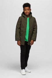 Regatta Green Junior Yewbank Waterproof Jacket - Image 3 of 6