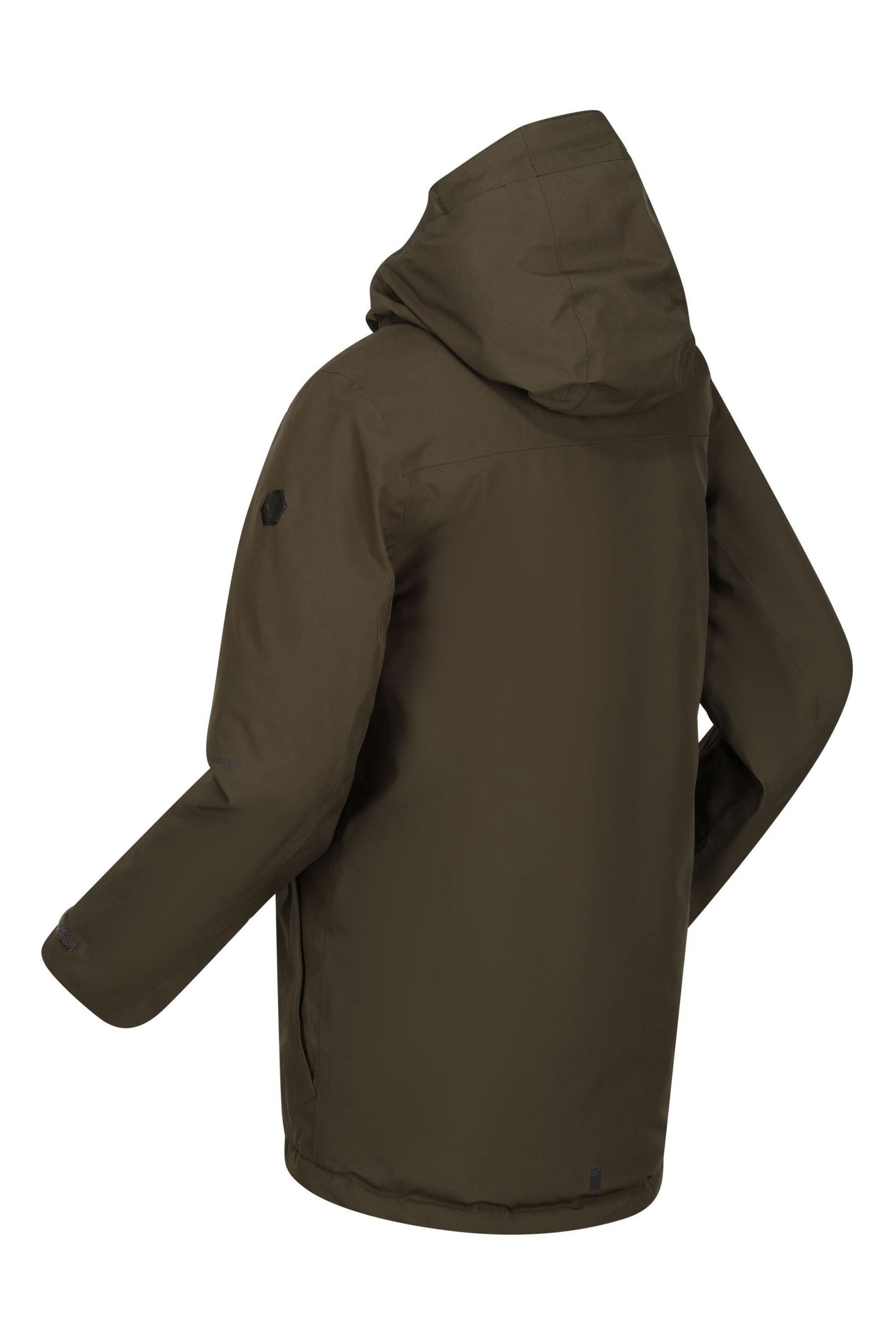 Regatta Green Junior Yewbank Waterproof Jacket - Image 6 of 6