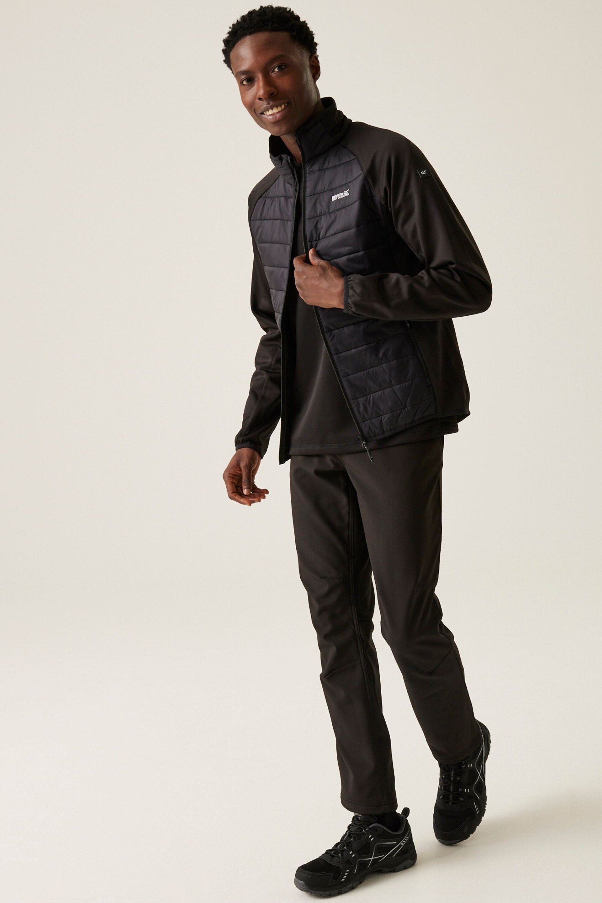 Regatta Black Clumber IV Hybrid Jacket - Image 3 of 6