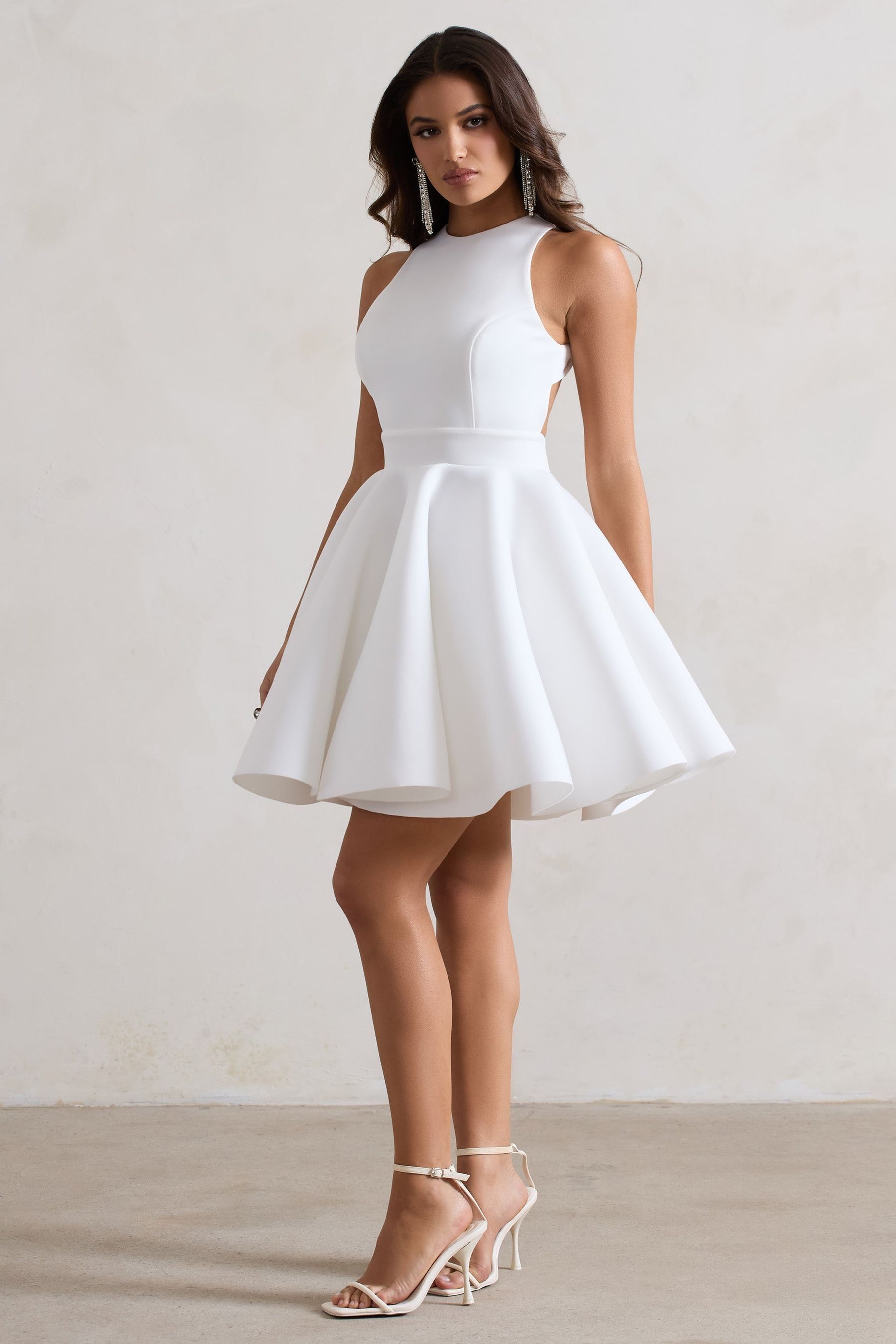White club dress top