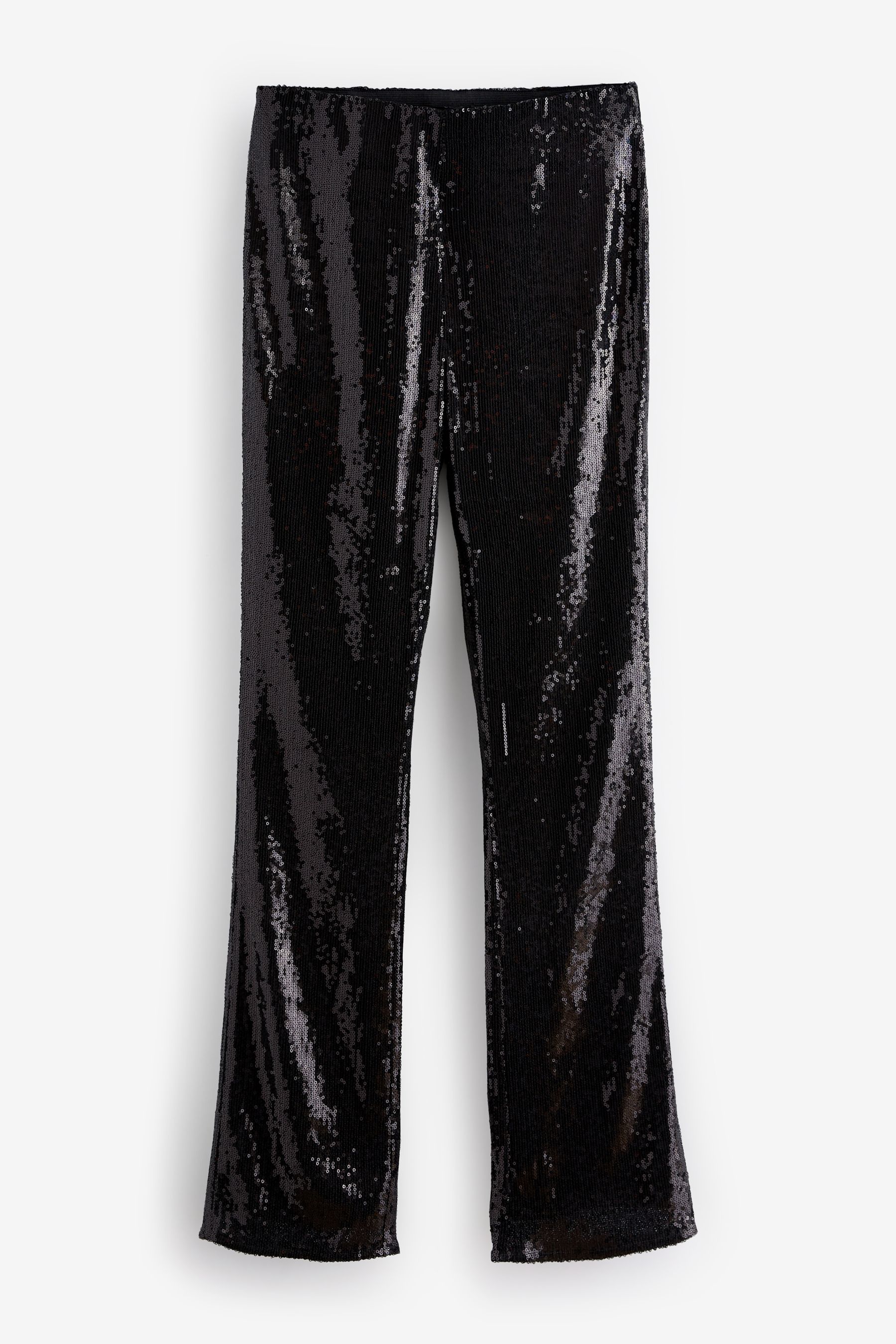 Black sparkly trousers next hotsell