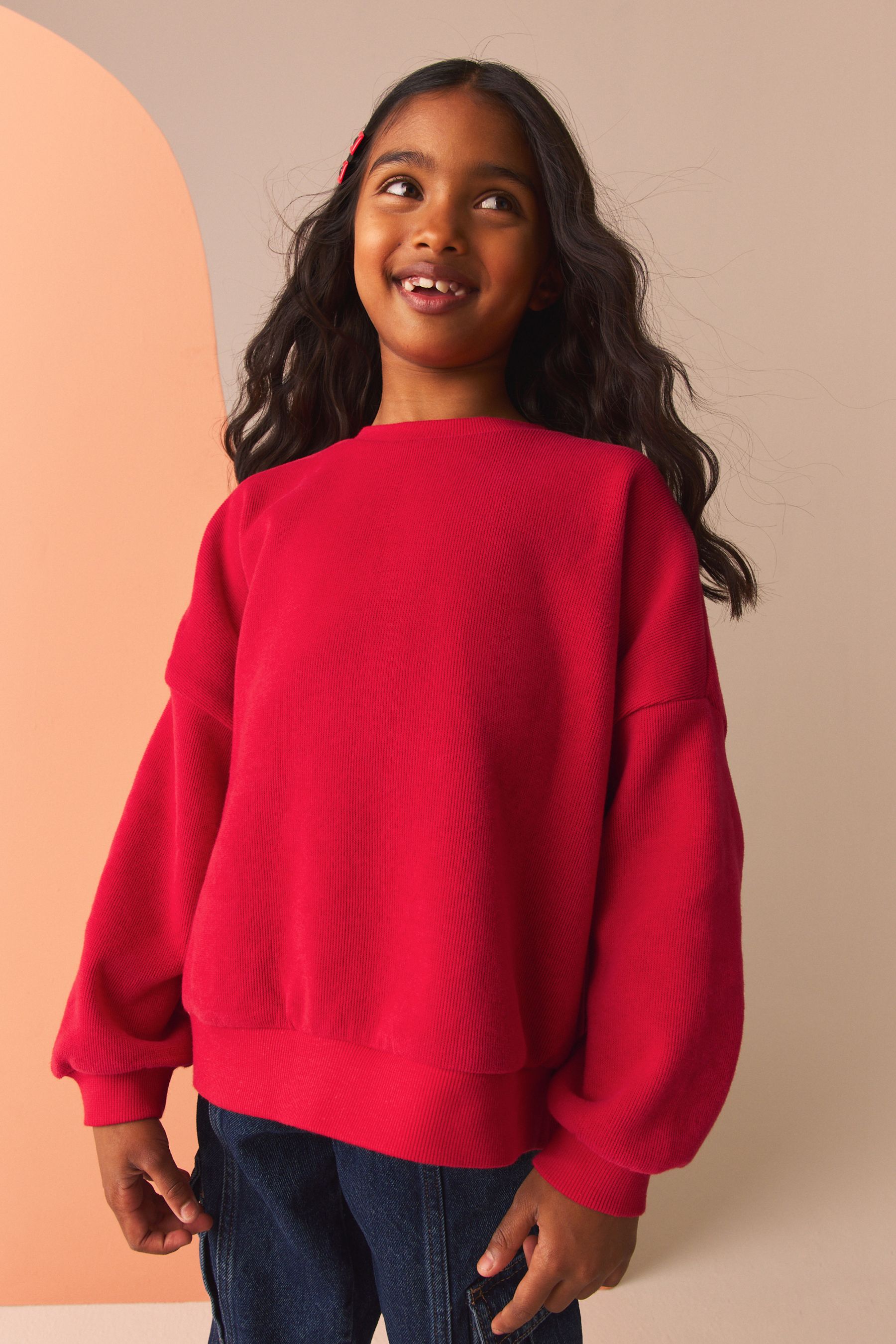 Red sweatshirt new arrivals