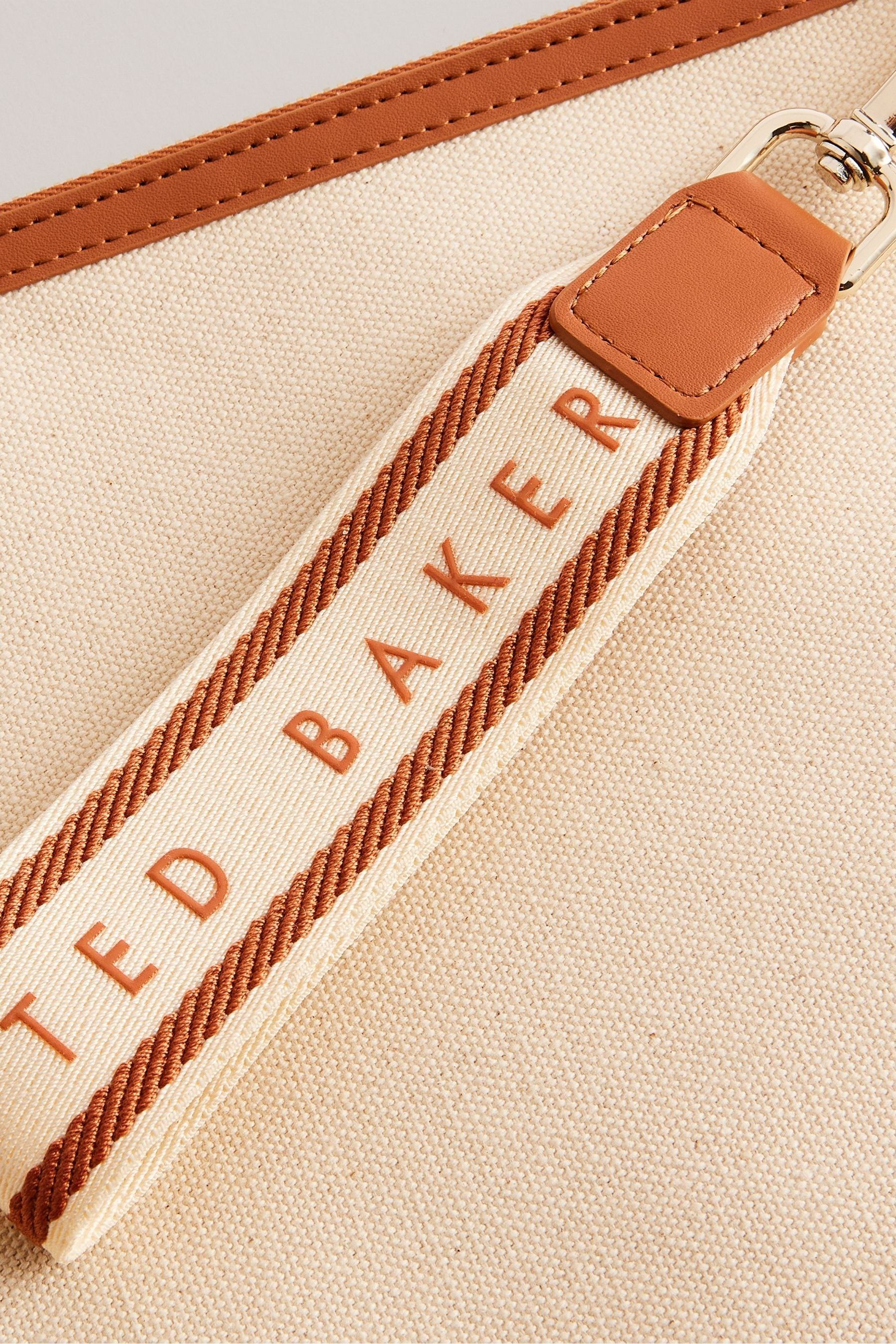 Buy Ted Baker Natural Vivtora Branded Webbing Canvas Pouch from Next Luxembourg