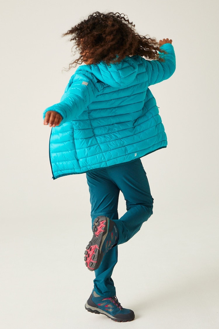 Regatta Blue Junior Hooded Marizion Jacket - Image 2 of 7