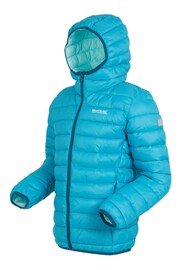 Regatta Blue Junior Hooded Marizion Jacket - Image 7 of 7