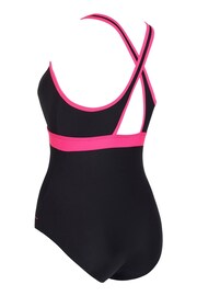 Zoggs Dakota Supportive Crossback One Piece Swimsuit - Image 9 of 11