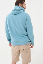 FatFace Blue Brooke Stripe Overhead Hoodie - Image 2 of 4