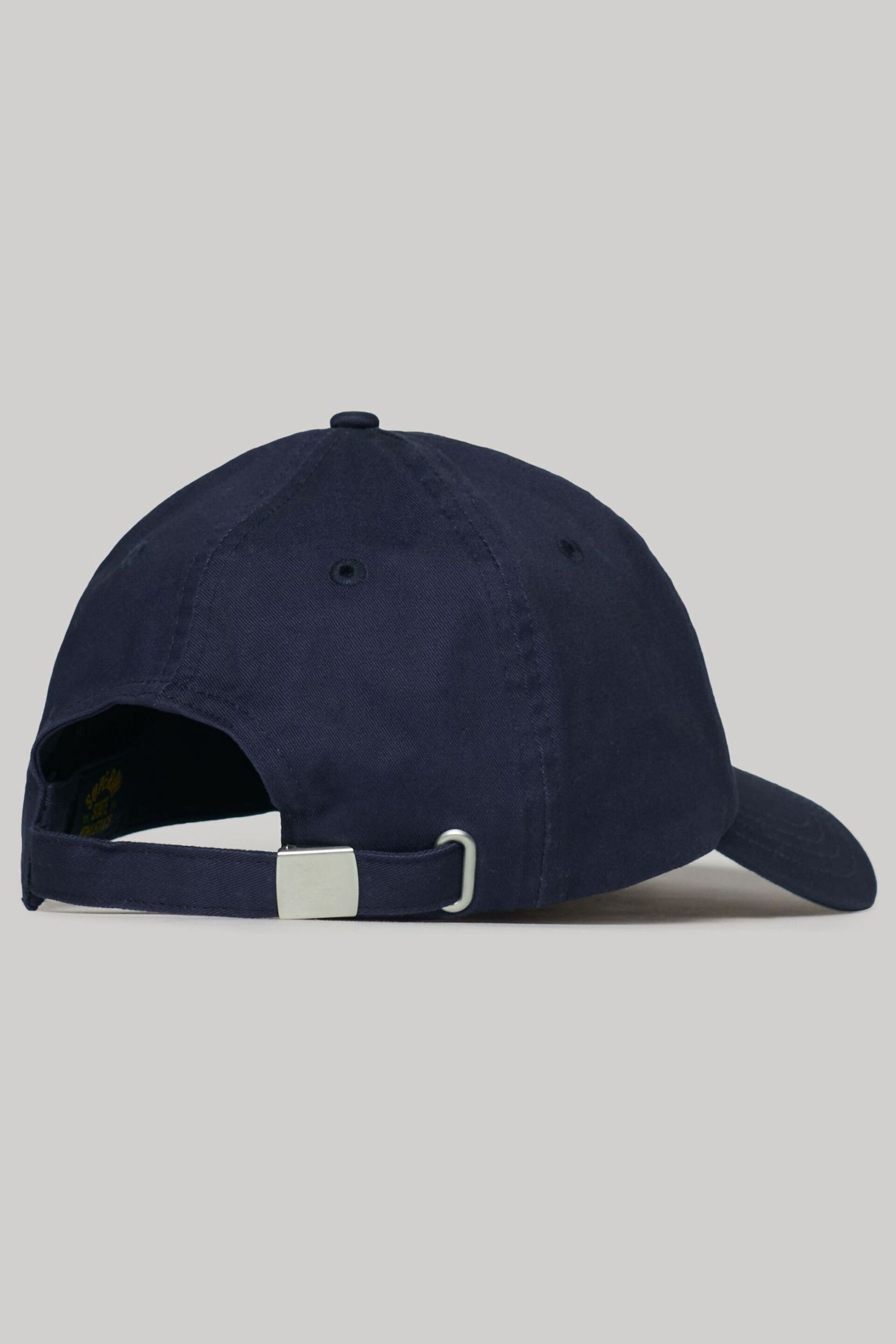 Superdry Blue Graphic Baseball Cap - Image 2 of 4