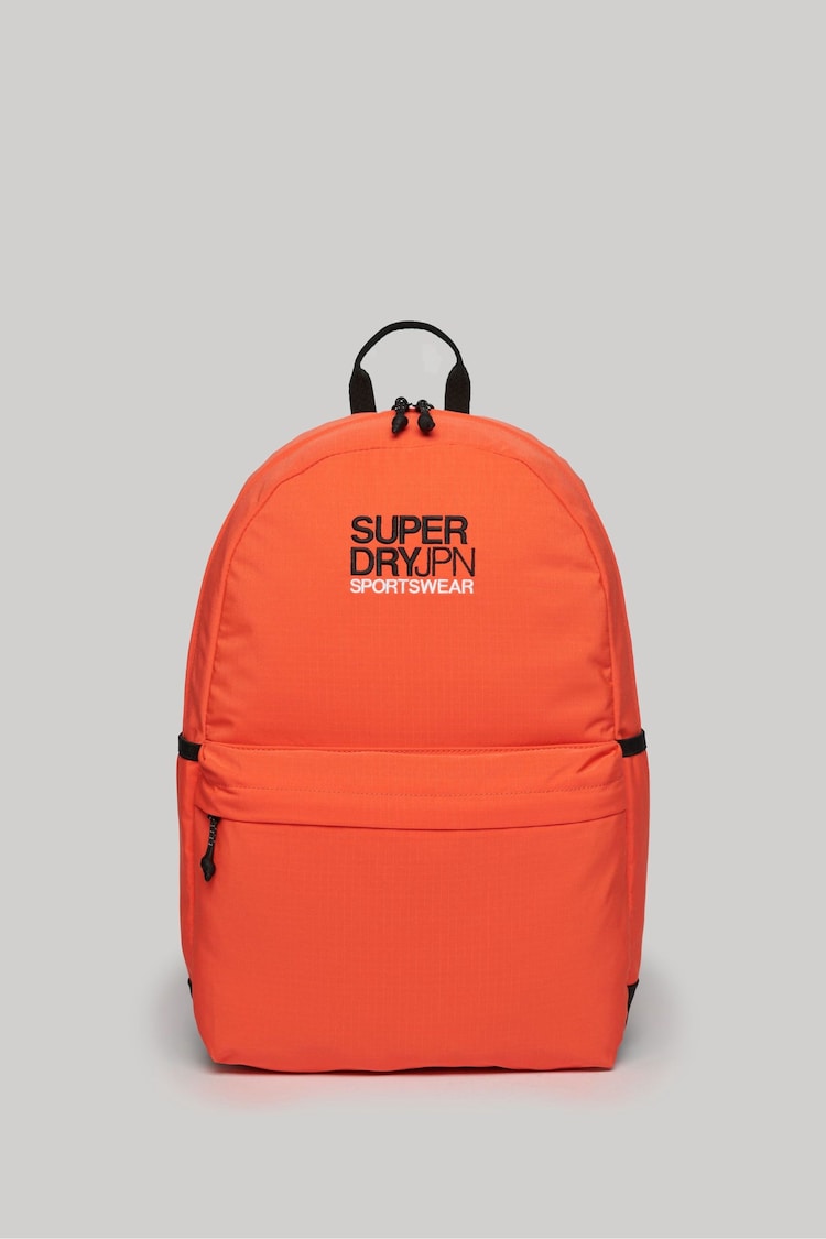 Superdry Orange Code Trekker Montana Backpack - Image 1 of 6