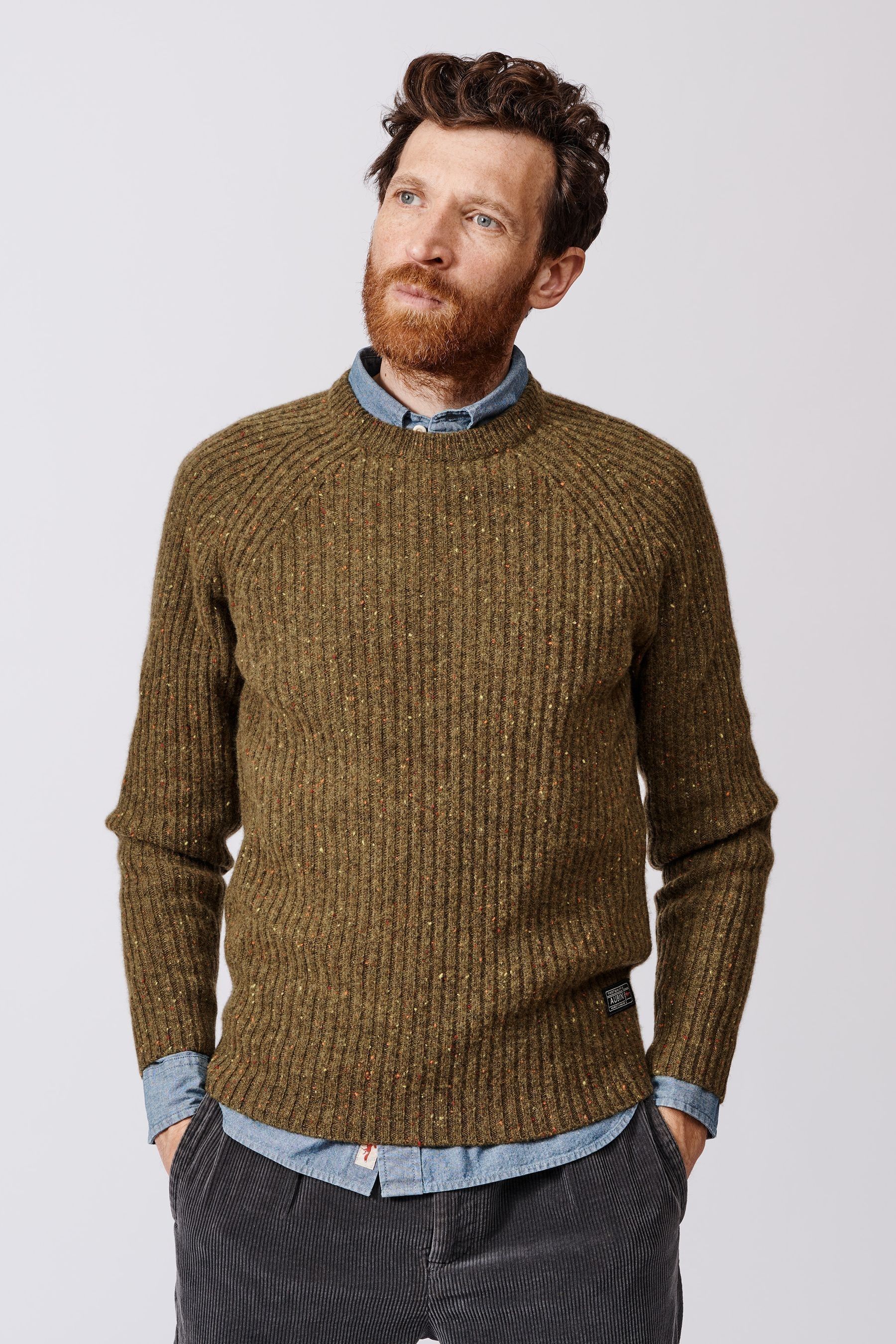Buy Aubin Tay Fisherman Wool Jumper from the Next UK online shop