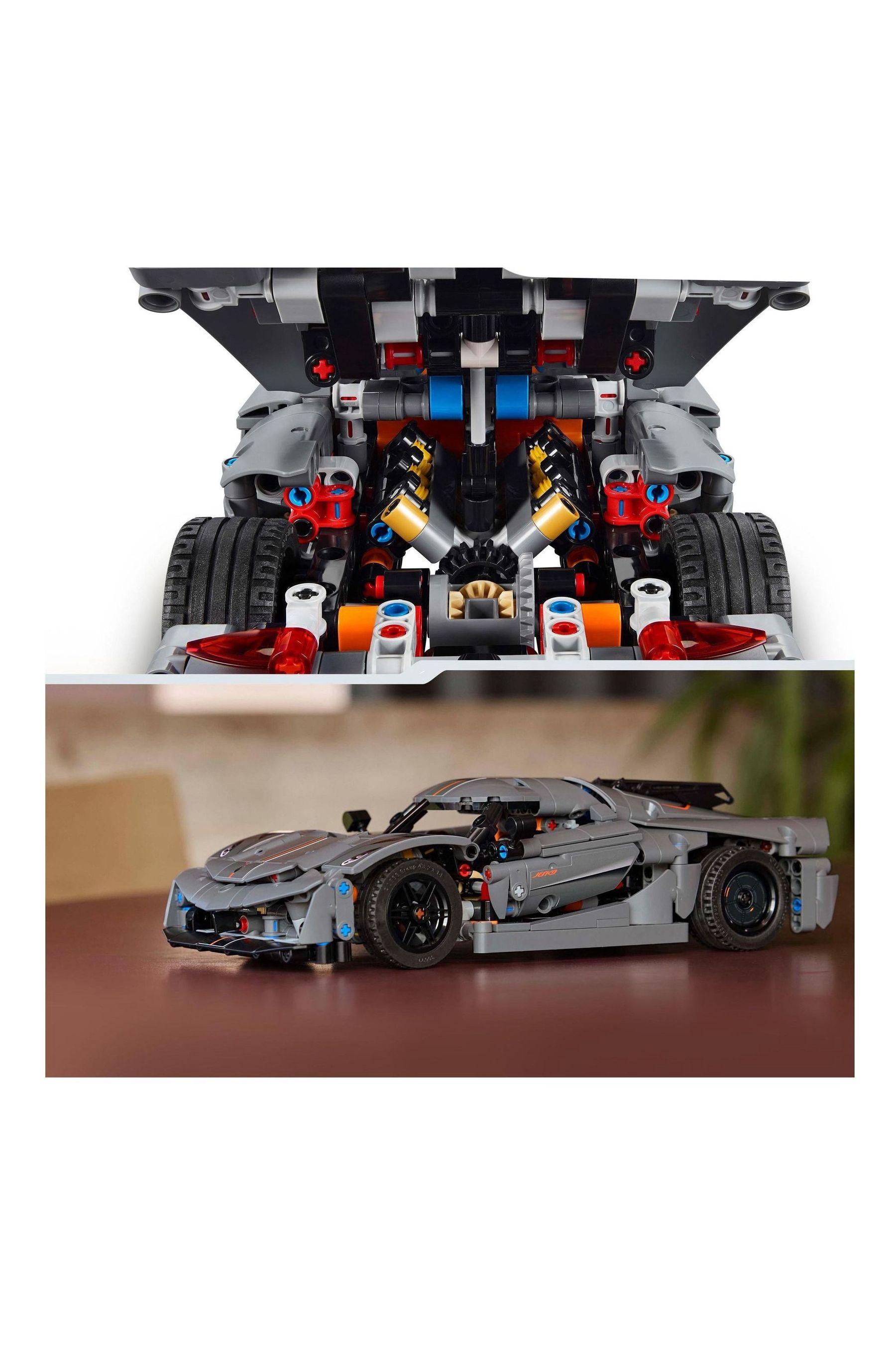 Buy Lego Technic Koenigsegg Jesko Absolut Grey Hypercar from Next Austria