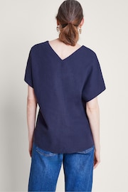 Monsoon Viola V-Neck Pintuck Blouses - Image 4 of 4