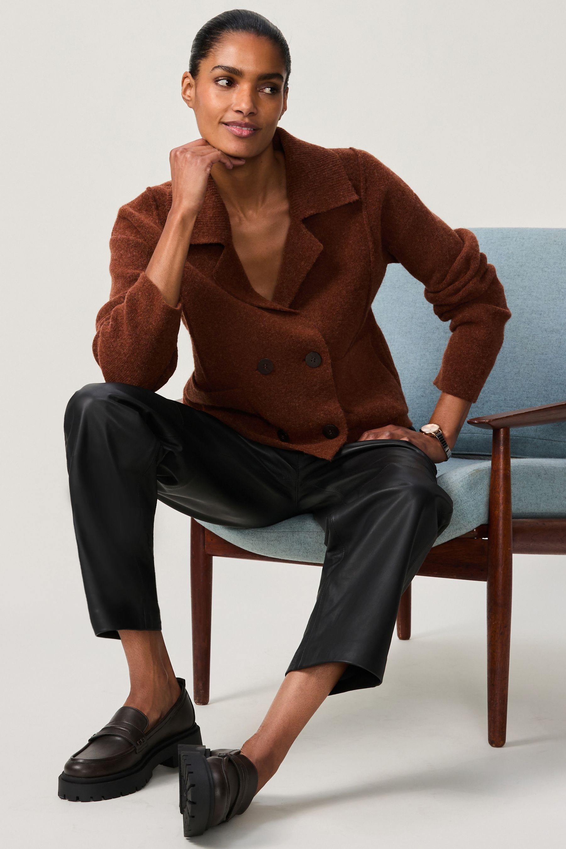 Next rust cardigan deals