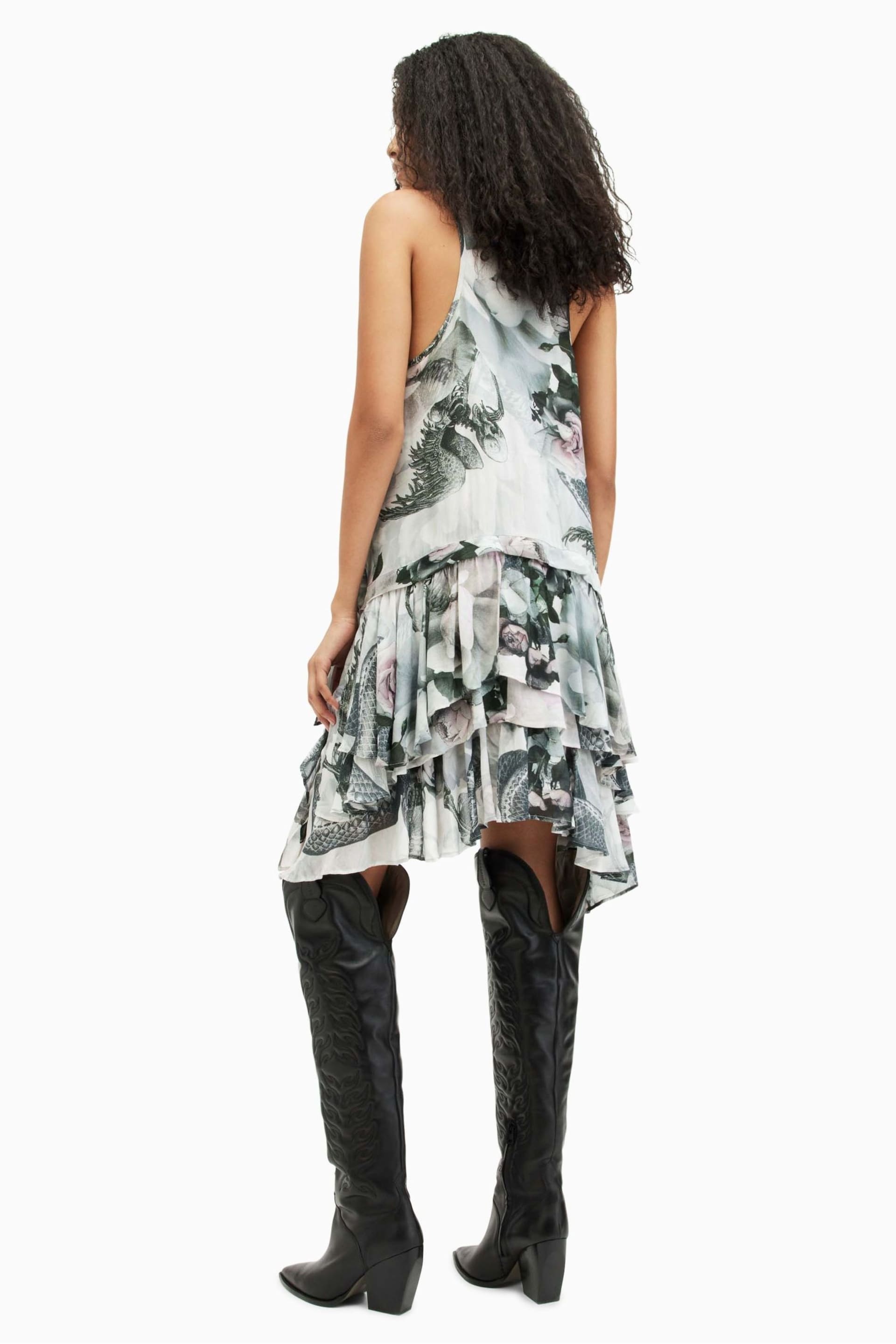 AllSaints Multi Cavarly Valley Multi Dress - Image 6 of 7