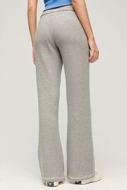 Superdry Grey Athletic Essentials Low Rise Flare Joggers - Image 2 of 4