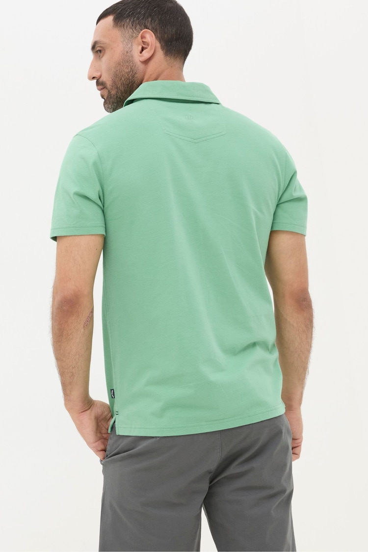 FatFace Green Perranporth Polo Shirt - Image 2 of 7