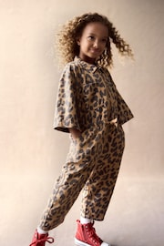 Animal Print Boilersuit (3-16yrs) - Image 1 of 8