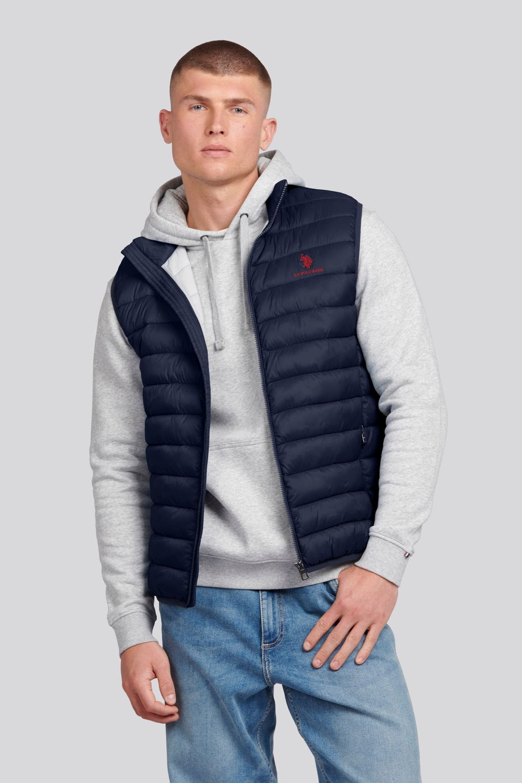 Polo gilet mens clearance