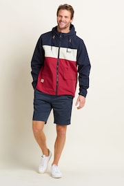 Brakeburn Grey Colour Block Zip Through Jacket - Image 4 of 5