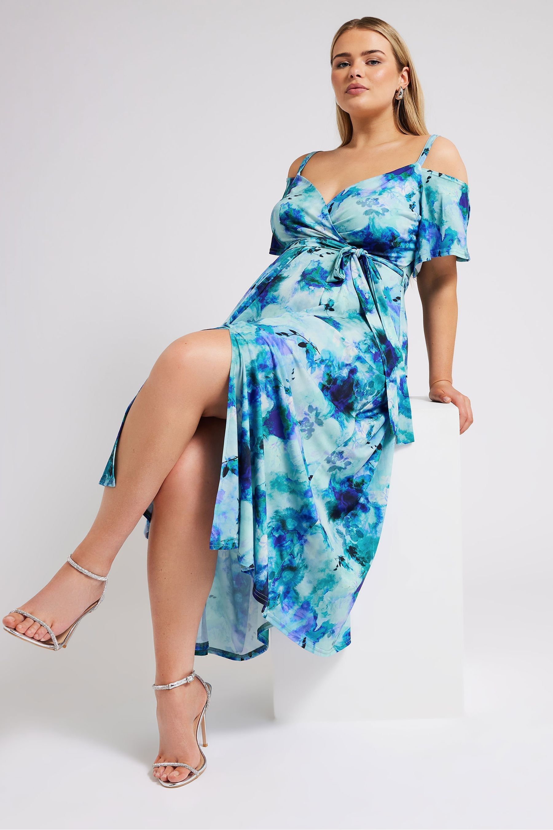Bardot curve dress top